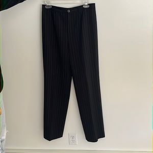 Amanda Smith Pinstripe Lined Dress Pants